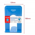 Βιβλιοστάτης Bookends από Μέταλλο Μπλε Χρώμα 190x126mm Σετ 2 τμχ. Motarro MI0143-3