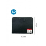 MOTARRO MP045-2 Ντοσιέ για Χαρτί A2 Μαύρο Portfolio - Image 2
