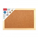 Πίνακας Ανακοινώσεων Φελλό 60x40cm Motarro Καφέ MO018