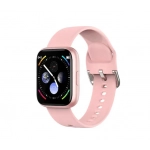 Smartwatch Fitness Tracker, Θερμοκρασία Σώματος, Παλμοί Καρδιάς, Υπενθυμίσεις Andowl Q-916 – Ροζ