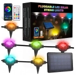 Ηλιακά φώτα Led-pluggable led solar string lights