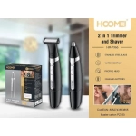 2 σε 1 Trimmer για Επαγγελματική Φροντίδα Hoomei HM-7966 Μαύρο