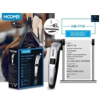 Επαναφορτιζόμενη Κουρευτική Μηχανή Hoomei HM-7716 Ασημί