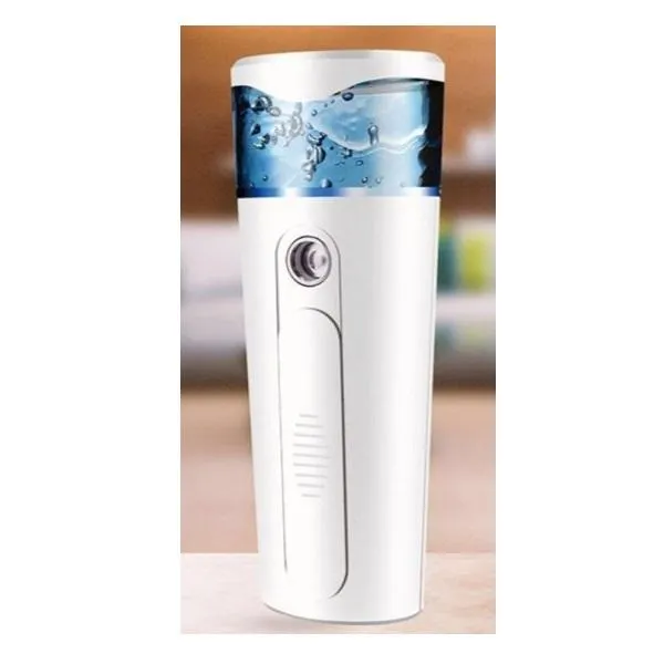 Επαναφορτιζόμενος Ψεκαστήρας Προσώπου 40Ml Facial Mist Spray Hoomei Hm-7522W Λευκό