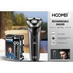 Hoomei Grey HM-7958 Ξυριστική Μηχανή Προσώπου Επαναφορτιζόμενη