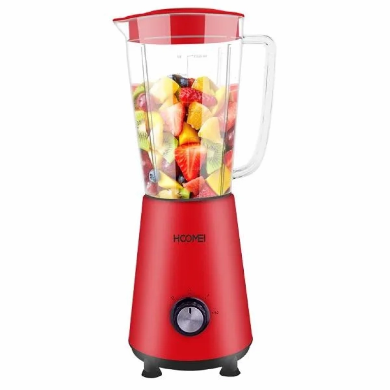 Μπλέντερ 1lt 350W Hoomei HM-6726 Κόκκινο
