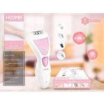 Επαναφορτιζόμενη Αποτριχωτική Μηχανή Epilator για Σώμα Hoomei HM-7585 Ροζ