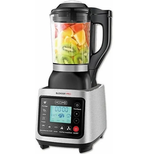 Μπλέντερ για Smoothies με Γυάλινη Κανάτα 1.75lt 1400W Hoomei HM-6795 Γκρι