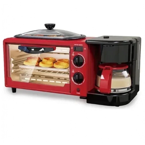 Haeger HG-5308R Πολυμάγειρας 1250W με Χωρητικότητα 7lt Κόκκινος