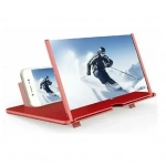 Μεγεθυντικός Φακός - Βάση Αύξησης Μεγέθους Οθόνης Κινητού 18x25,5 cm ARRANGO AP57171 - Κόκκινο