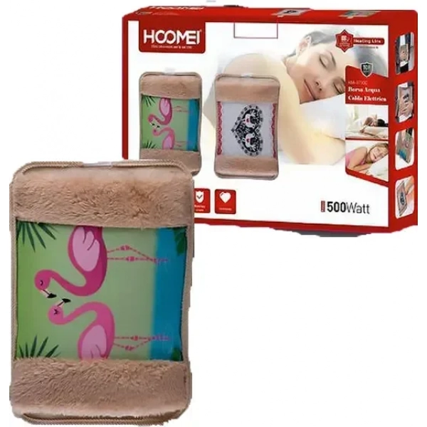 Hoomei HM-8710C Flamingo Ηλεκτρική Θερμοφόρα Γενικής Χρήσης 25x17cm