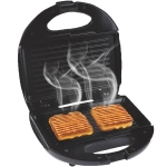 Hoomei HM-5820 Τοστιέρα για 2 Τοστ 750W Μαύρη - Image 2