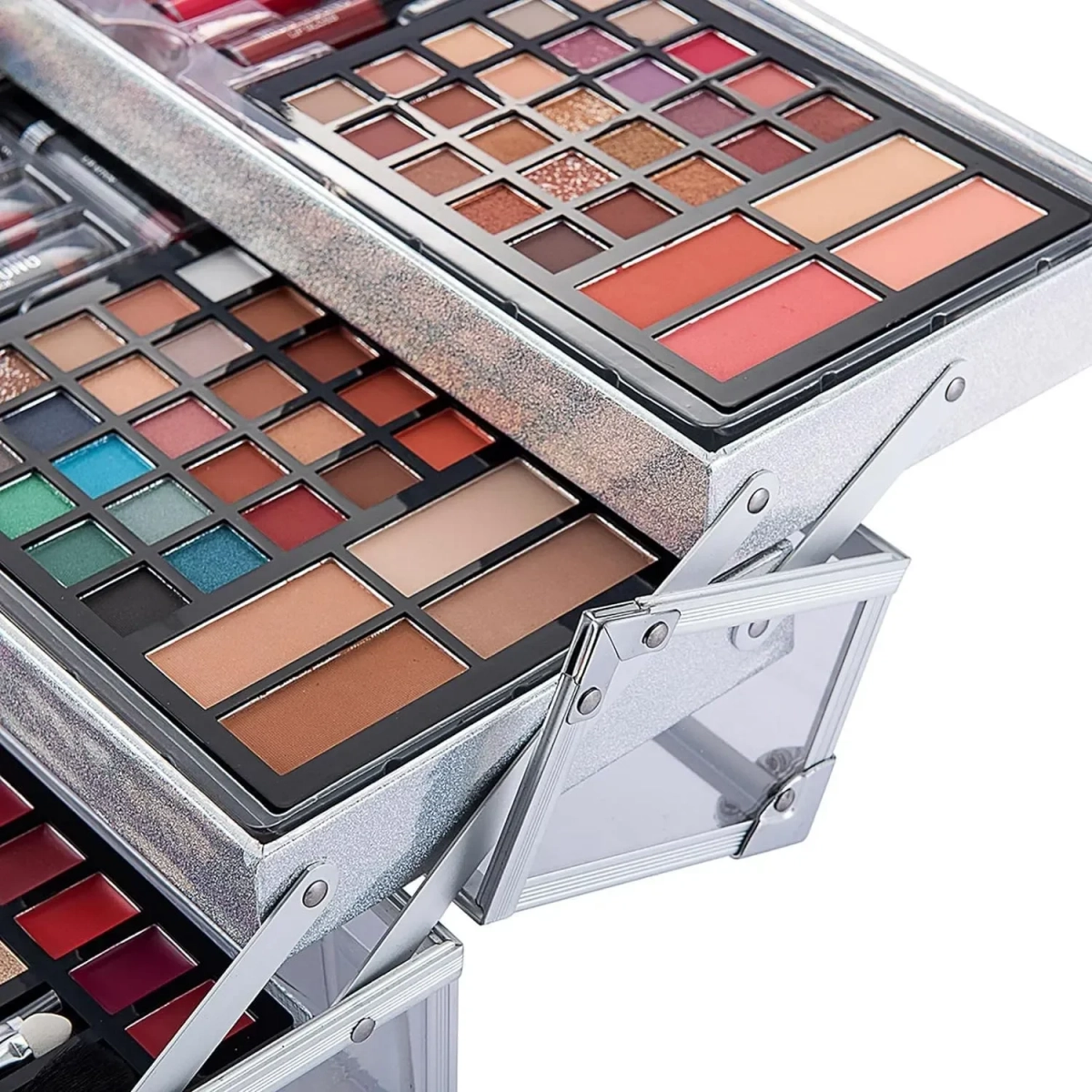Διάφανο Βαλιτσάκι Μακιγιάζ Miss Young Make Up Kit