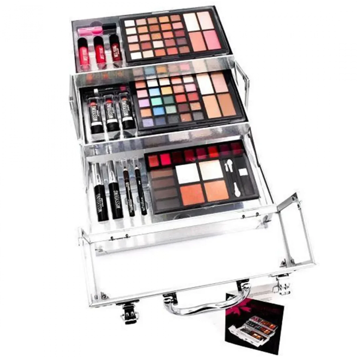 Διάφανο Βαλιτσάκι Μακιγιάζ Miss Young Make Up Kit