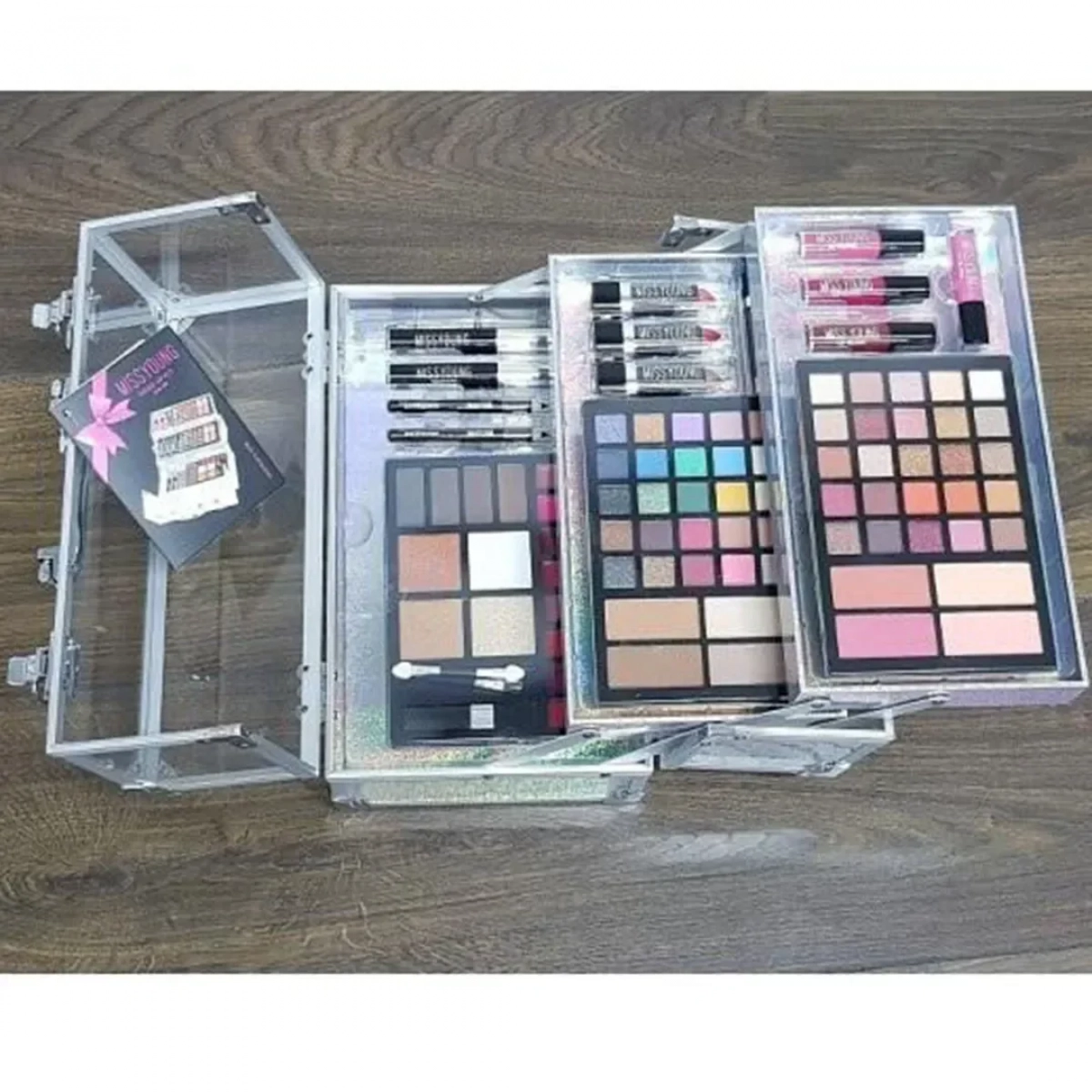 Διάφανο Βαλιτσάκι Μακιγιάζ Miss Young Make Up Kit