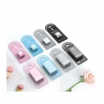 Επαναφορτιζόμενο mini MP3 player με υποδοχή κάρτας SD ροζ MP3-1 EZRA