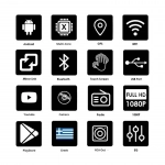 Ηχοσύστημα Αυτοκινήτου Universal 2DIN (Bluetooth/USB/AUX/GPS) με Οθόνη Αφής 9" CBT-9IN (3417)