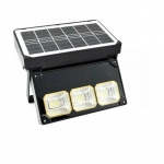 Ηλιακός Προβολέας 75LED 150W IP65 Λευκού Φωτισμού OEM CC8005A - Μαύρο