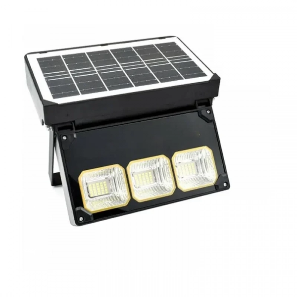 Ηλιακός Προβολέας 75LED 150W IP65 Λευκού Φωτισμού OEM CC8005A - Μαύρο