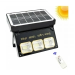 Ηλιακός Προβολέας 75LED 150W IP65 Λευκού Φωτισμού OEM CC8005A - Μαύρο