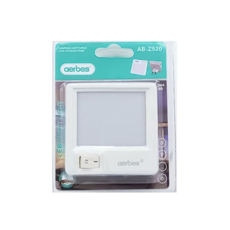 LED φως νύχτας AB-Z920 λευκό Aerbes