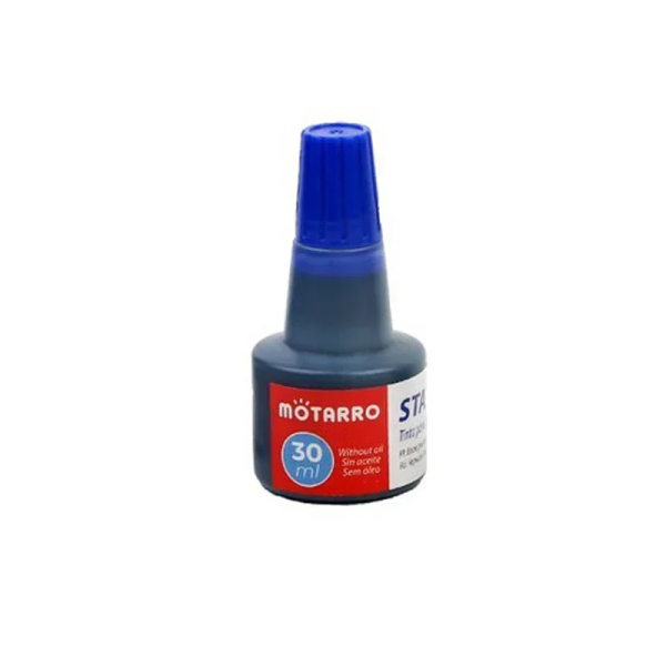 Μελάνι Σφραγίδας 30ml Μπλε Motarro MI034-2