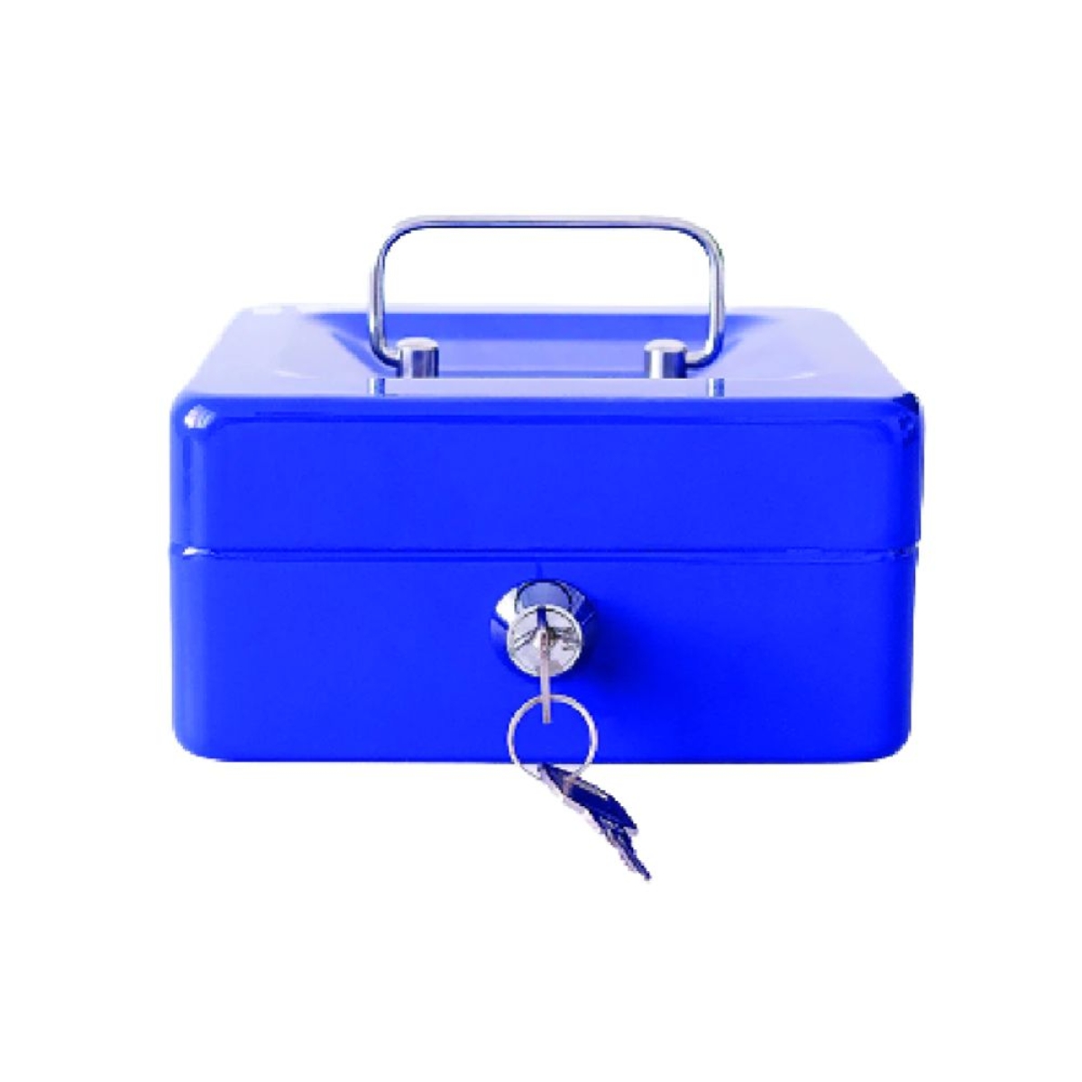 Μεταλλικός κουμπαράς Motarro 12.5x9x5.5εκ Μπλε MI027-1