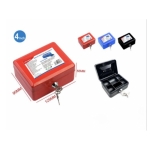 Μεταλλικός κουμπαράς Motarro 12.5x9x5.5εκ Μπλε MI027-1