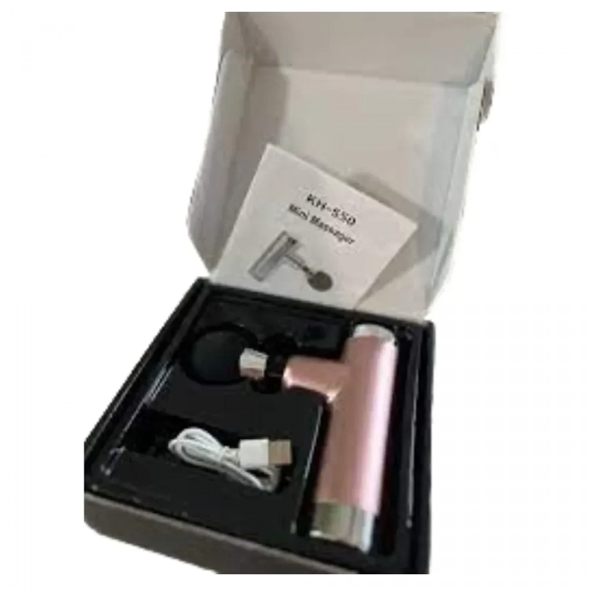 Mini Massage Fascia Gun KH550 – Ροζ - Photo2