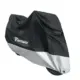 Motowolf Αδιάβροχη κουκούλα μοτοσυκλέτας XXL 245x105x125 cm - Μαύρο ασημί RA-55