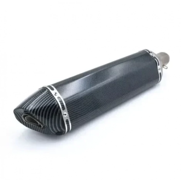 Τελικό Εξάτμισης με Φ 35-52mm Motorman carbon CR09 59cm