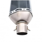 Τελικό Εξάτμισης με Φ 35-52mm Motorman carbon CR09 59cm
