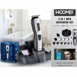 Hoomei Επαναφορτιζόμενη Κουρευτική Μηχανή Μαύρη HM-7782