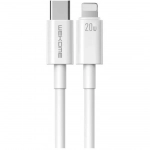 WK WDC-168 USB-C to Lightning Cable 20W Λευκό 1m