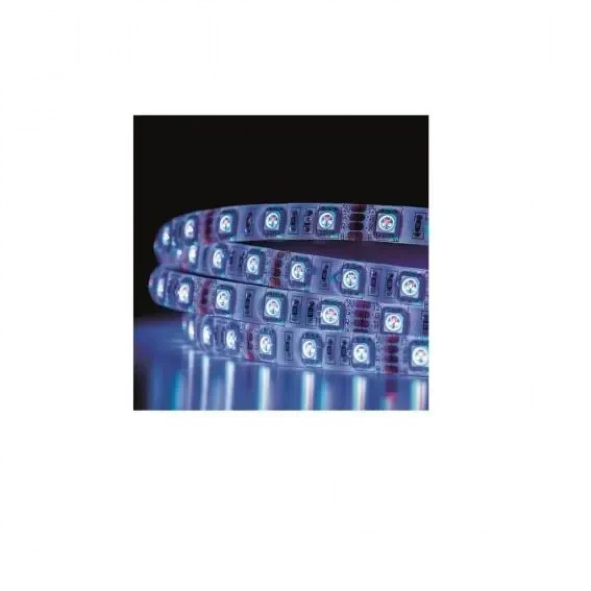 Εύκαμπτη Ταινία 30 LED RGB μήκους 100 cm με Τηλεχειριστήριο, από Πλαστικό - Aria Trade