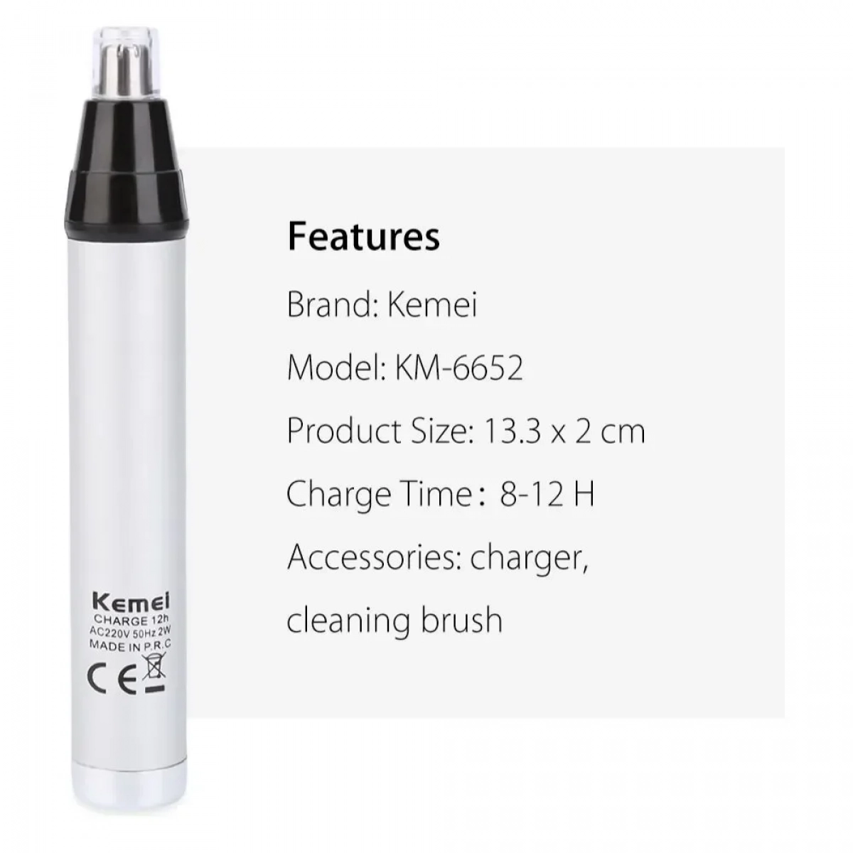 Kemei Trimmer Μηχανή KM-6652