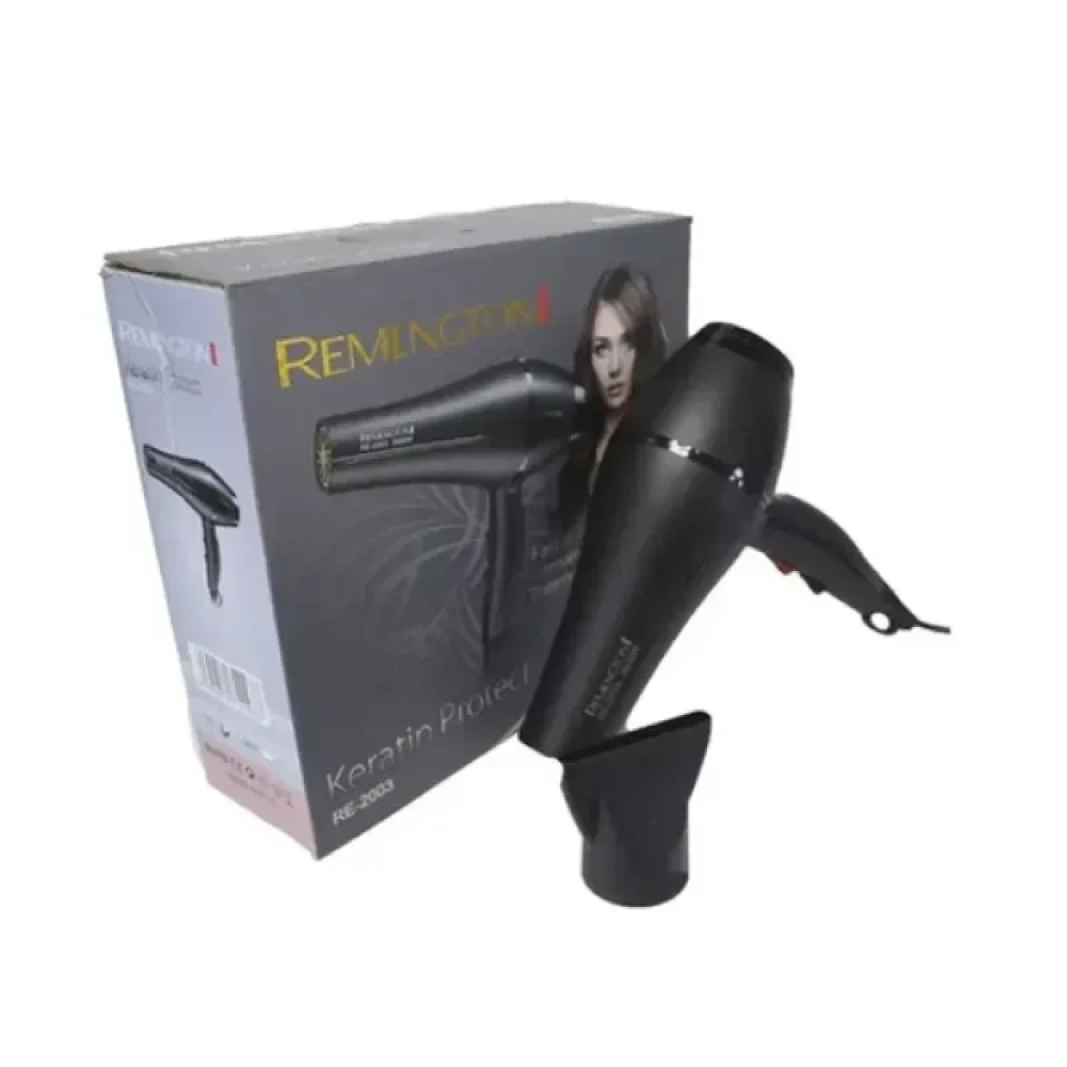 Πιστολάκι μαλλιών Remington μαύρο RE-2003 3000 W Μαύρο