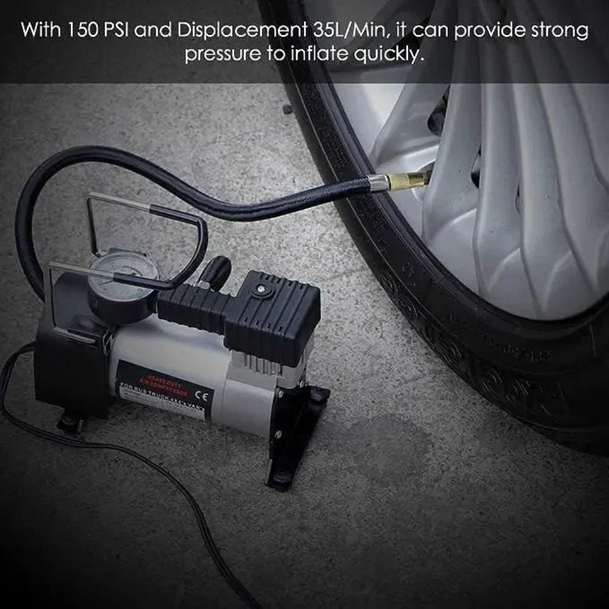 Κομπρεσέρ αέρος οχημάτων 1304KPA (150psi) 220V - 20455-70 OEM