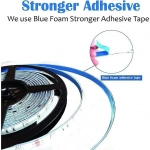Εύκαμπτη Ταινία 30 LED RGB μήκους 100 cm με Τηλεχειριστήριο, από Πλαστικό - Aria Trade