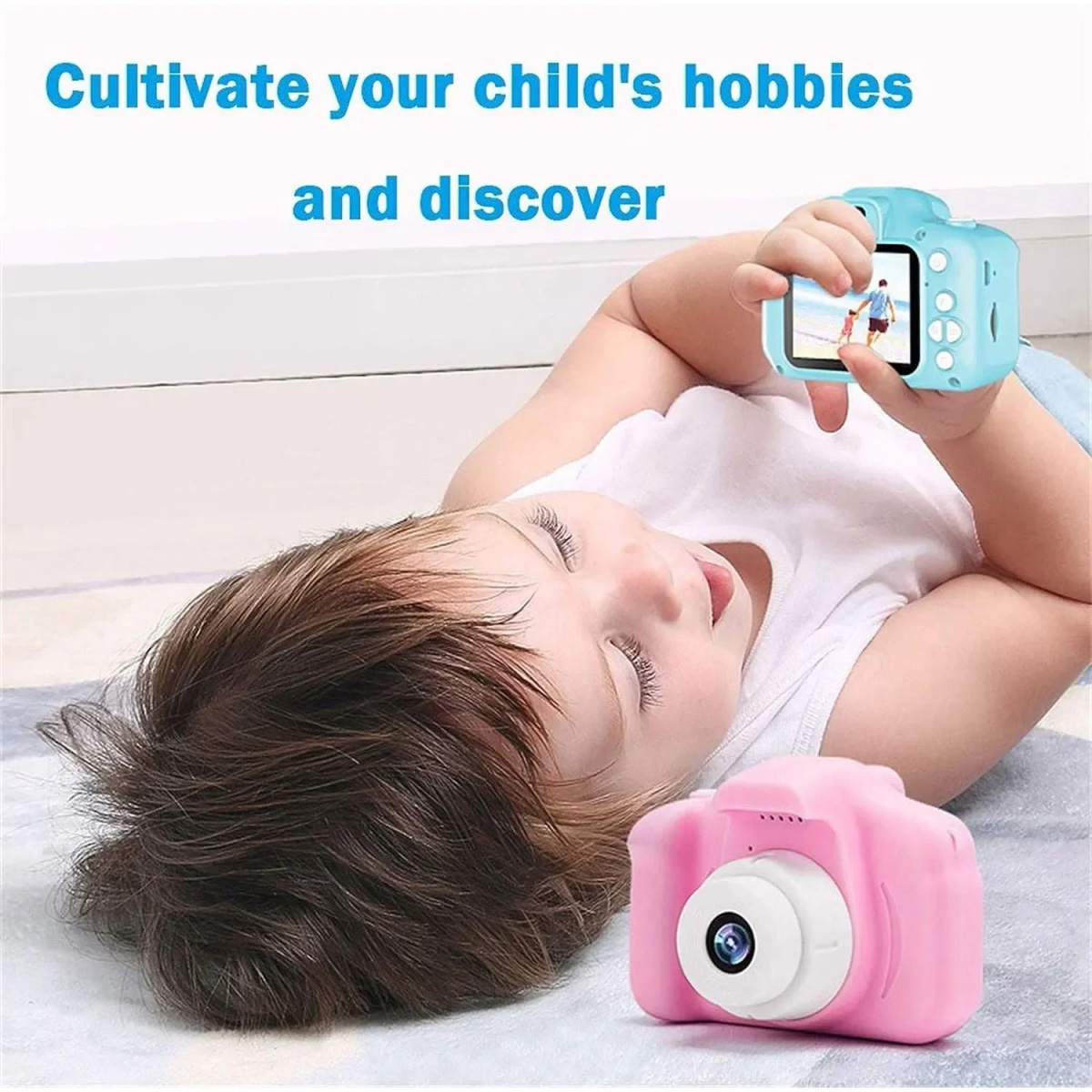 Children Mini Camera Τιρκουάζ (1080P)
