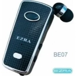 Ezra BE07 In-ear Bluetooth Handsfree Ακουστικά Μαύρα