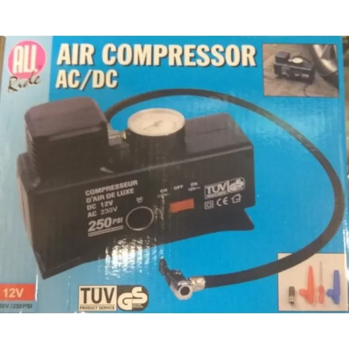 Τρόμπα Αυτοκινήτου Snake 250PSI με Καλώδιο Αναπτήρα 12V 2409