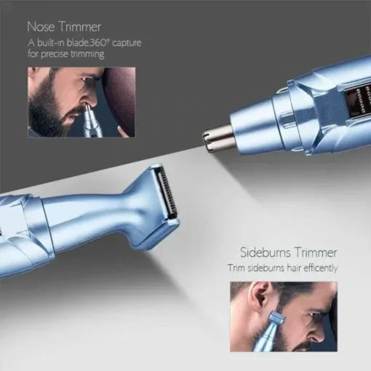 Kemei Trimmer Μηχανή Επαναφορτιζόμενη KM-199