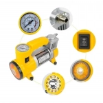 Ηλεκτρική Τρόμπα Αυτοκίνητου με Φακό 150psi 12v D4539