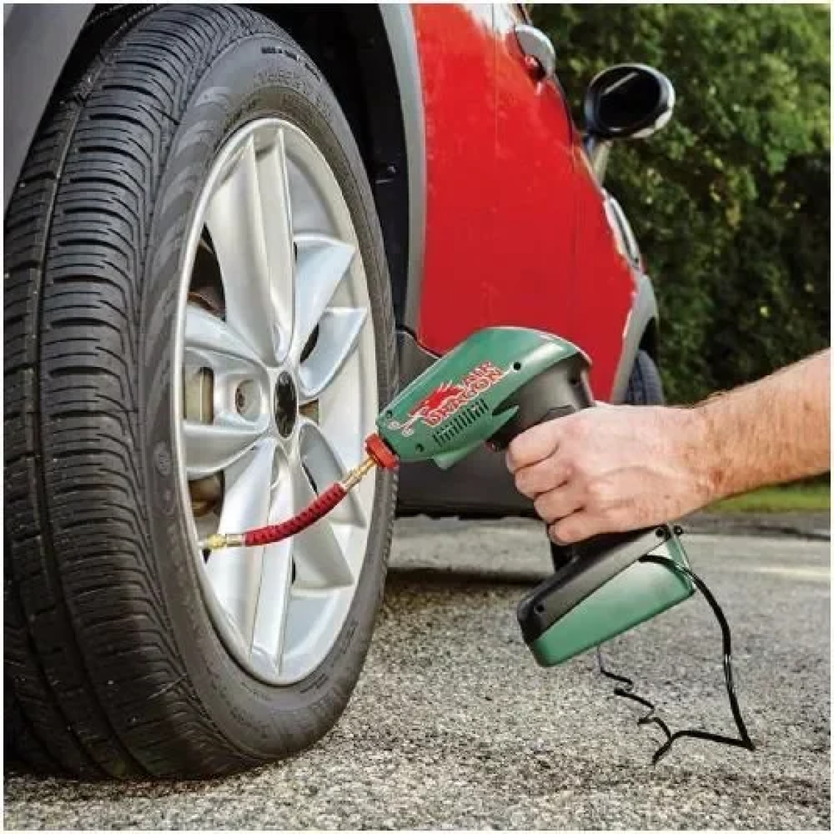 Ισχυρός Αεροσυμπιεστής Αυτοκινήτου Air Dragon Handheld Portable Air Compressor 12V B07X4YDKTE ΟΕΜ