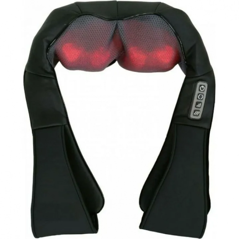 Συσκευή Μασάζ Shiatsu για τον Αυχένα με Υπέρυθρη Θερμότητα 5210 Μαύρο