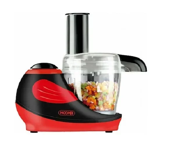 Hoomei HM-6265 Πολυμίξερ 1200W με Κάδο 310ml Κόκκινο