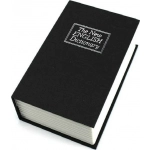 Motarro Βιβλίο Χρηματοκιβώτιο Με Κλειδαριά The New English Dictionary Μαύρο 24*15,5*5,5cm MI028-3