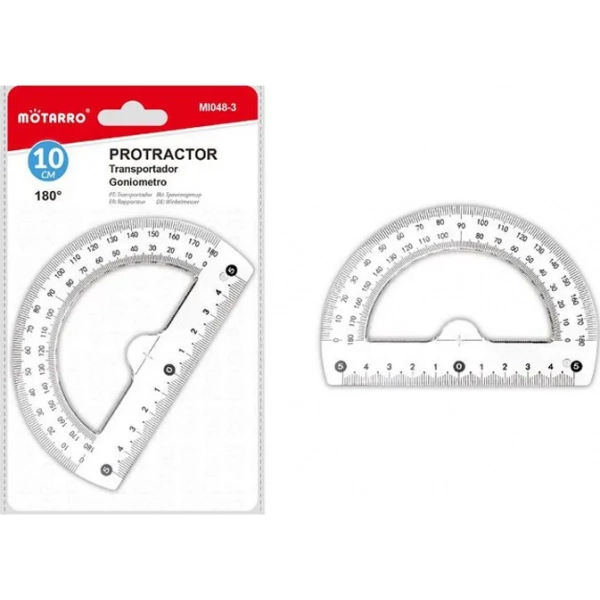 Μοιρογνωμόνιο Motarro MI048-3 Διάφανο