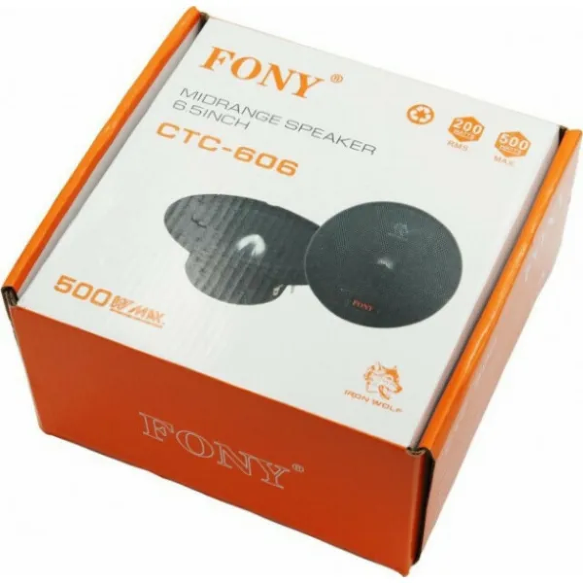 Ηχείo Iron Wolf Fony 6.5 Inch CTC606
